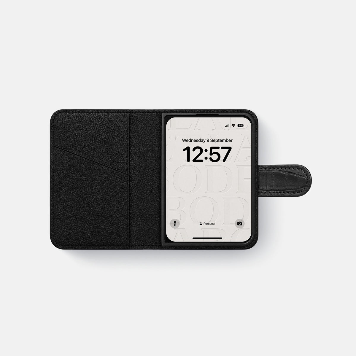 iPhone DUO - Flip Case - Irato Coccodrillo